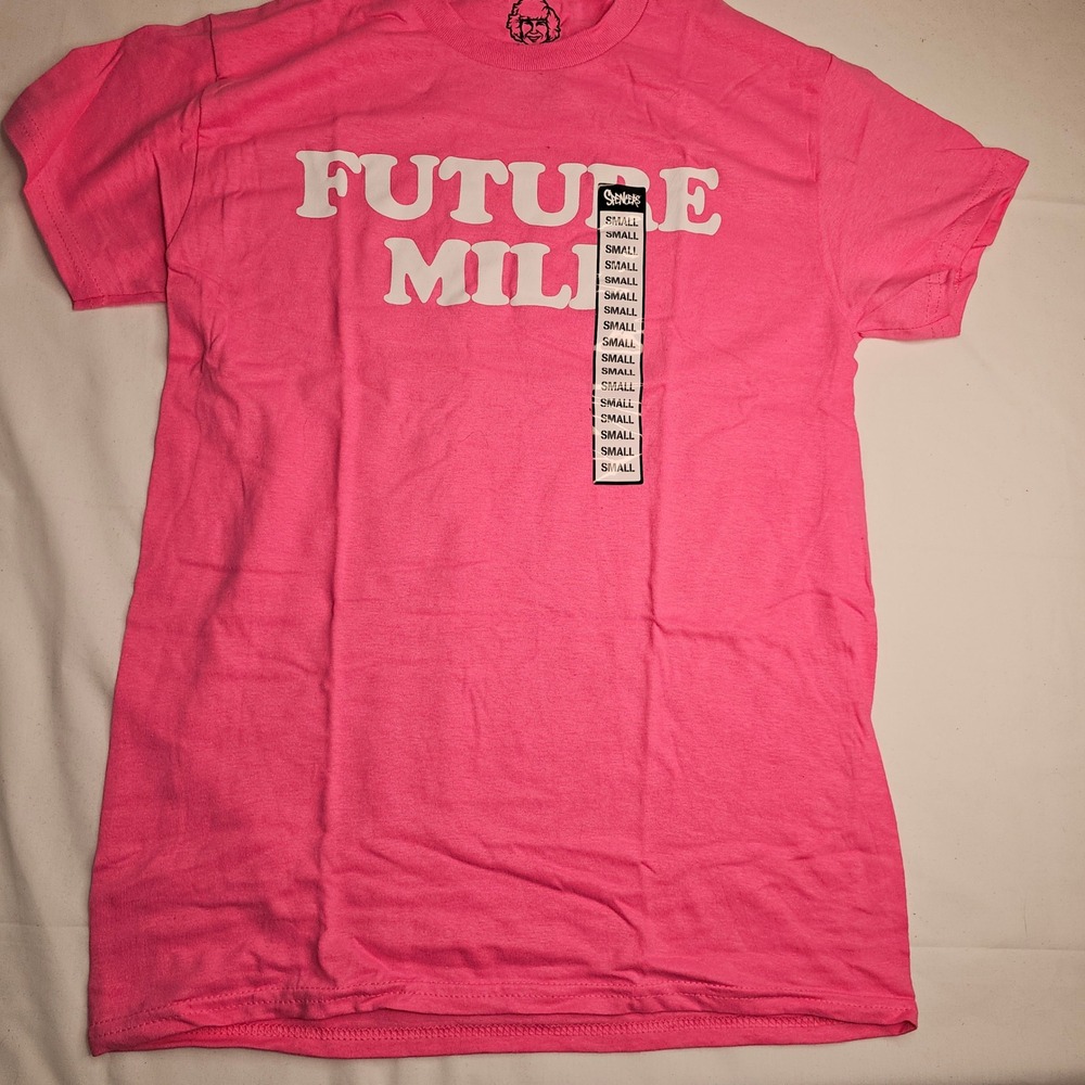 Danny Duncan‎ Future MILF Pink Graphic T-Shirt Small New Spencers